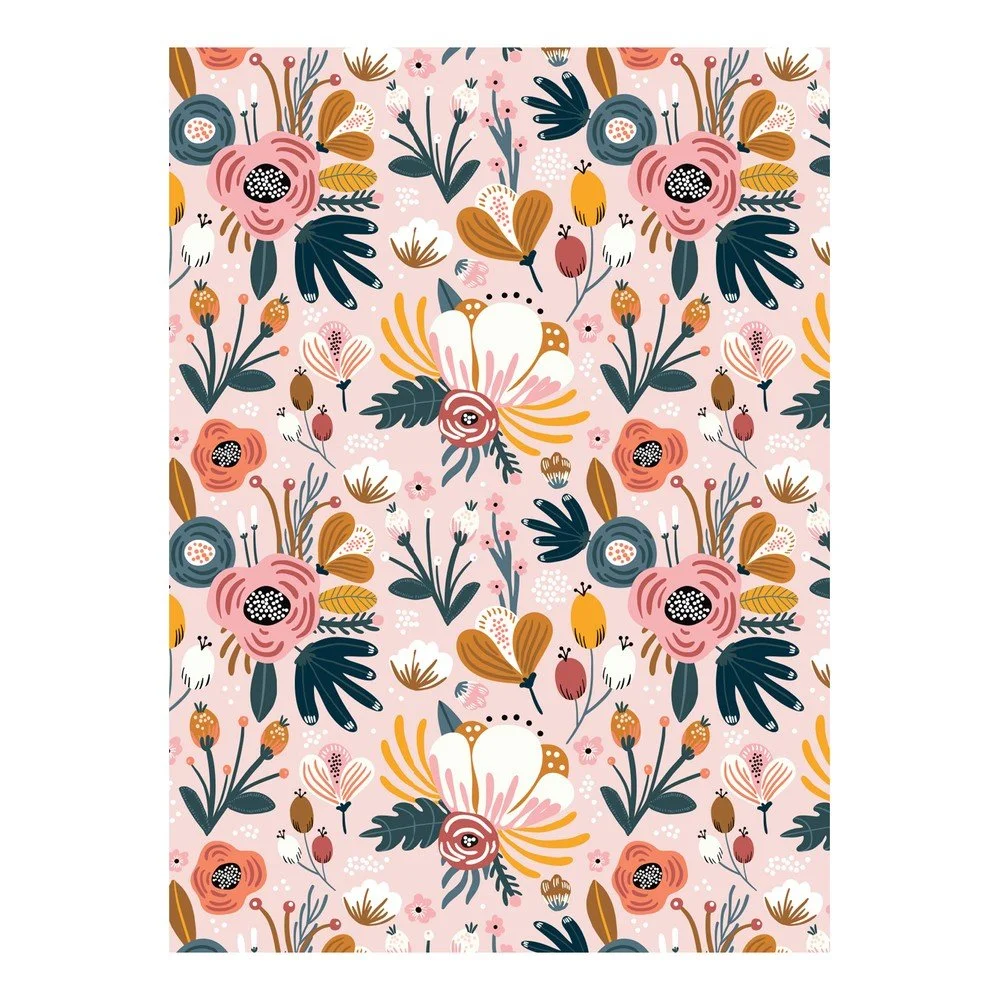 Balicí papír eleanor stuart Floral No. 1 Pink v:1390031