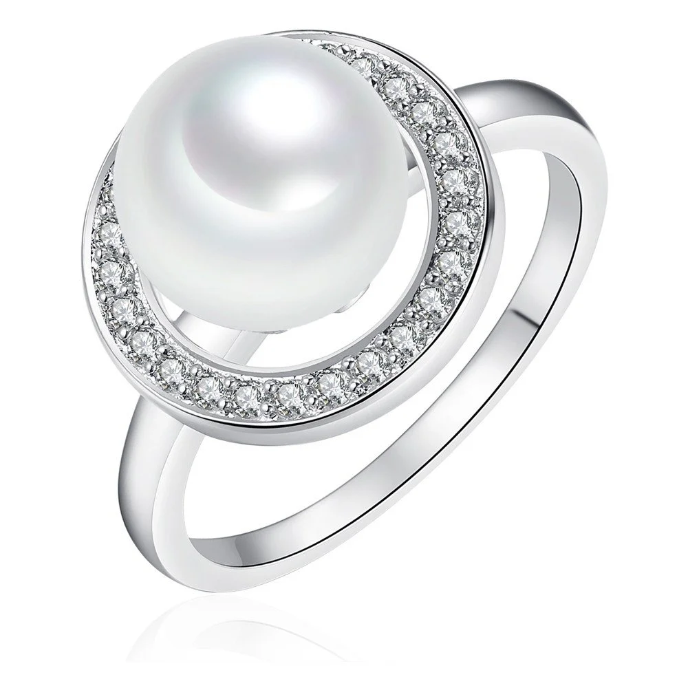 Perlový prsten Pearls Of London Sea, vel. 58 v:1075494