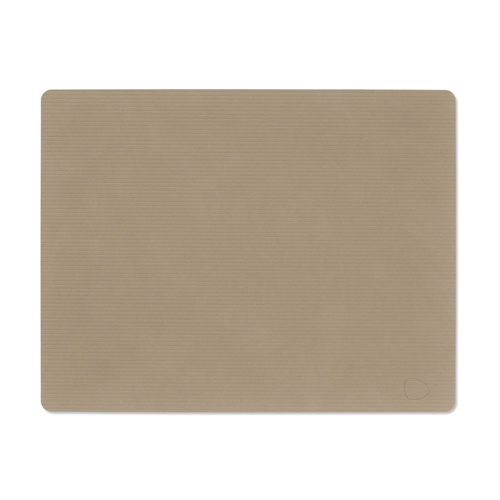 Prostírání z eko kůže 35x45 cm Square L Corduroy – LIND DNA v:1787988