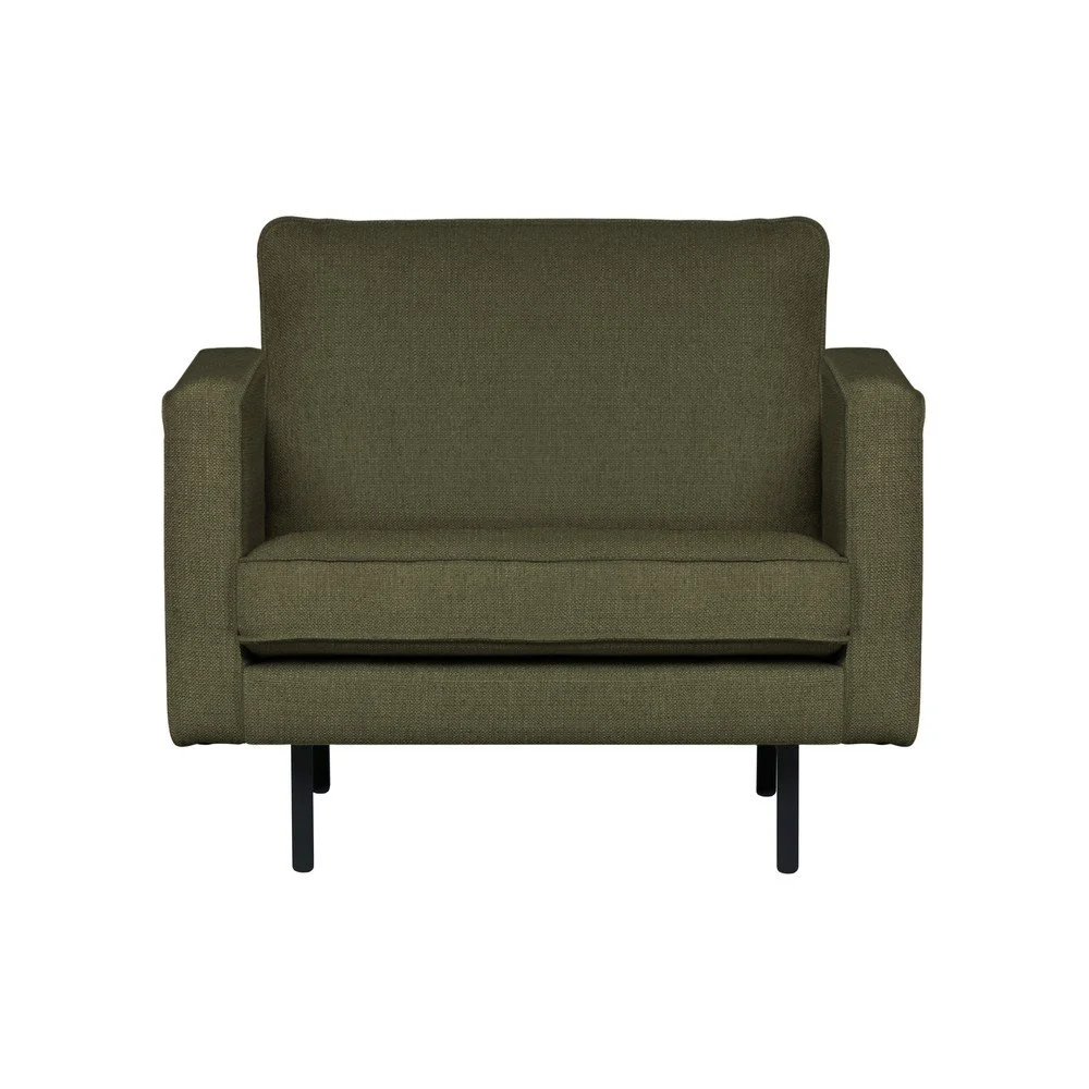 Khaki zelené křeslo BePureHome Rodeo v:1367023