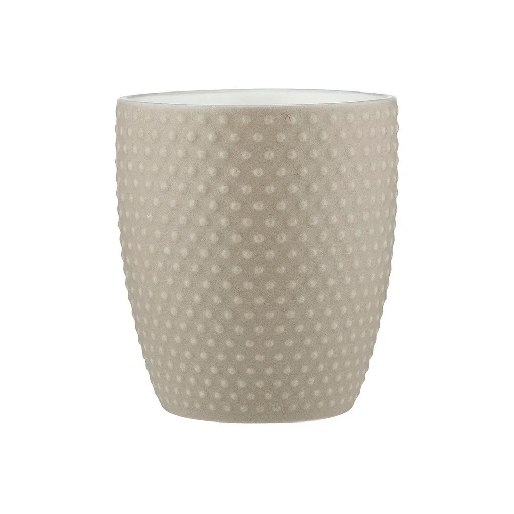 Béžový porcelánový hrnek 250 ml Abode v:1461518 Béžový porcelánový hrnek 250 ml Abode v:1461518