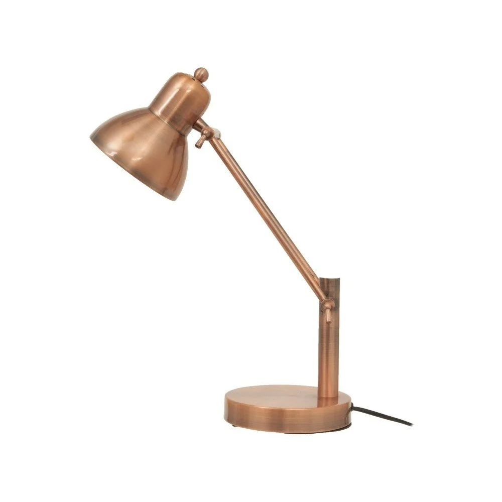 Měděná stolní lampa Present Time ETH Office v:832054