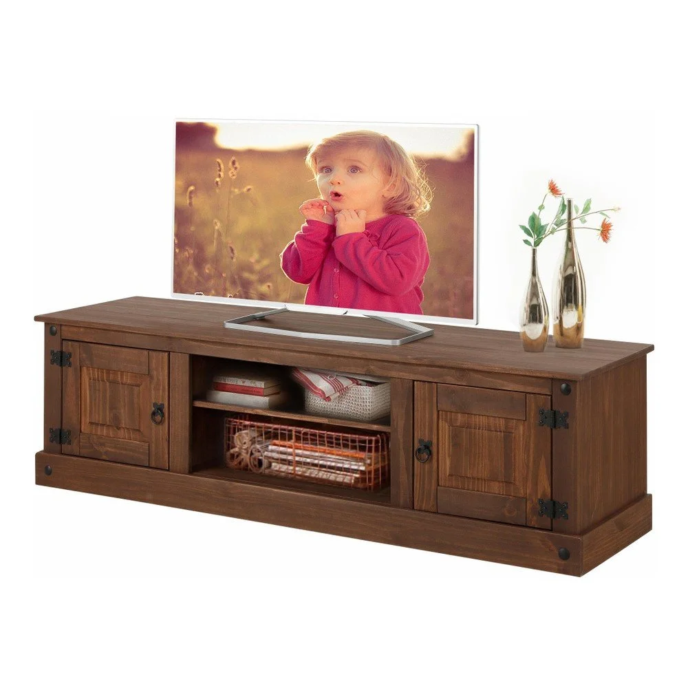 Tmavě hnědý TV stolek Støraa Alfredo v:955788
