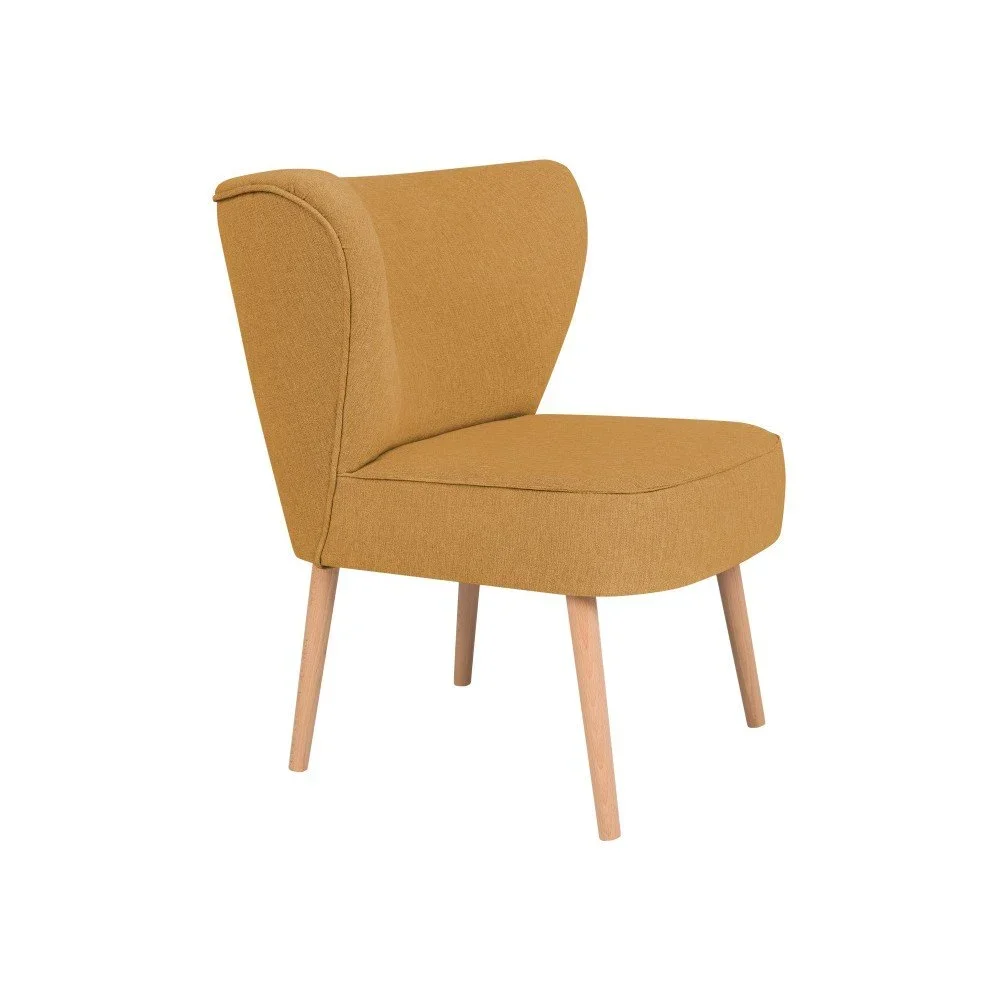 Žluté křeslo Cosmopolitan design Matteo v:962658