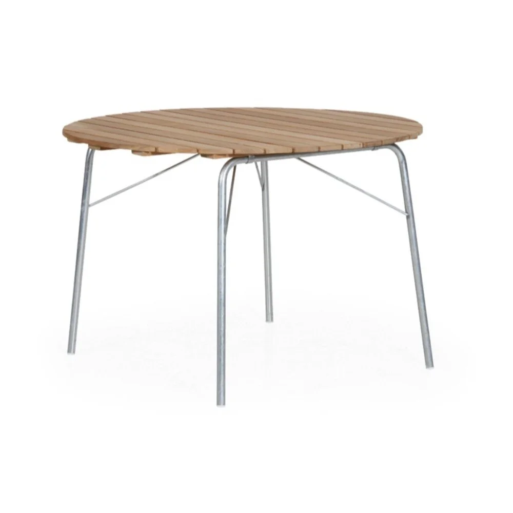 Zahradní jídelní stůl Brafab 56-an, ∅ 110 cm v:1078068