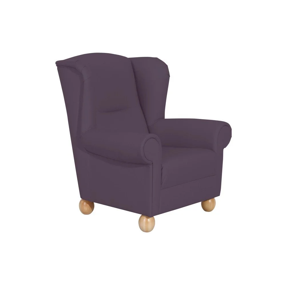 Fialové křeslo ušák Max Winzer Monarch Violet v:1056224