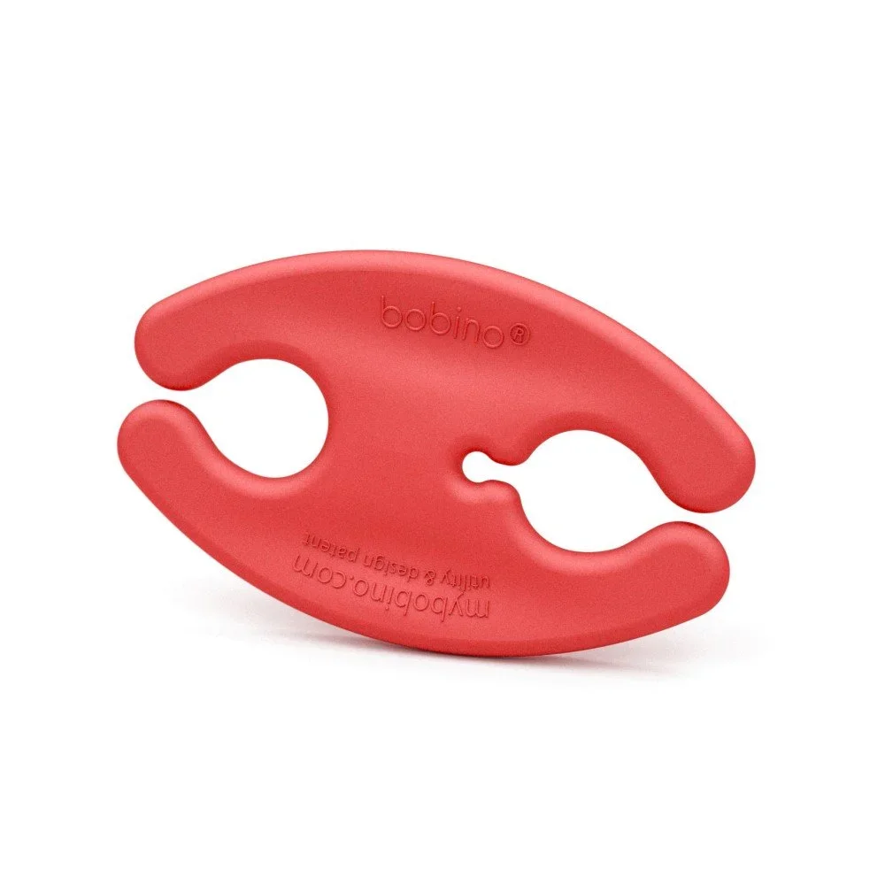 Červená spona na sluchátka Bobino® Cord Wrap, S v:886774