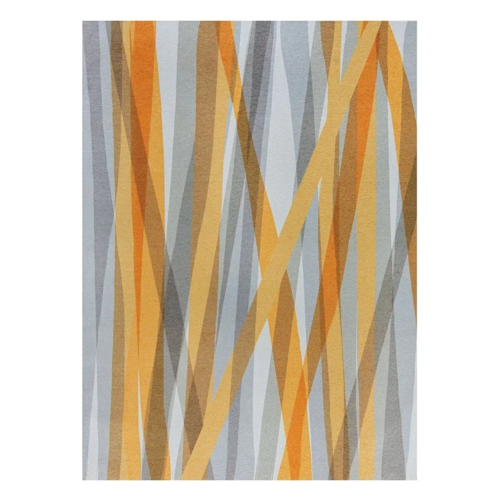 Oranžový/šedý pratelný koberec 170x240 cm MATCH ISABELLA – Flair Rugs v:1445258
