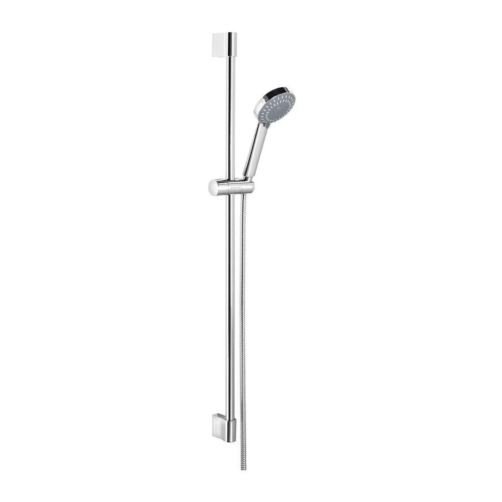 Sprchový set z nerezové oceli v leskle stříbrné barvě s ruční sprchou/s posuvným držákem 98 cm Amy – Sapho v:1685088