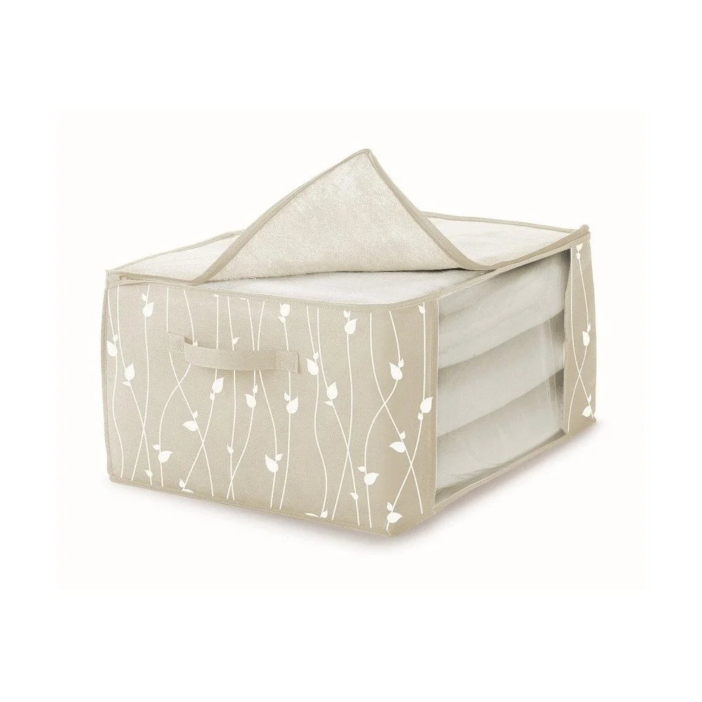 Béžový úložný box na přikrývky Cosatto Leaves, šířka 60 cm v:1039122 Béžový úložný box na přikrývky Cosatto Leaves, šířka 60 cm v:1039122