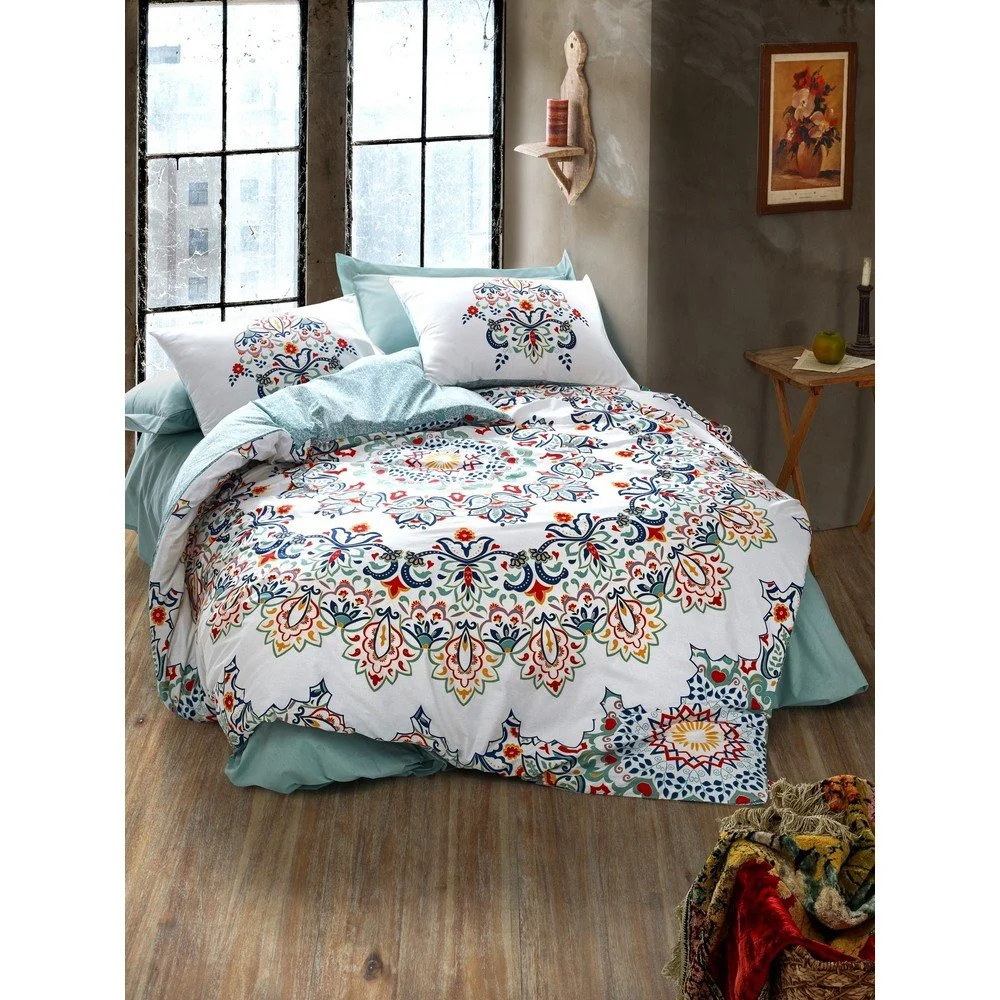 Bavlněné povlečení s prostěradlem Cotton Box Sezan, 200 x 220 cm v:1345665
