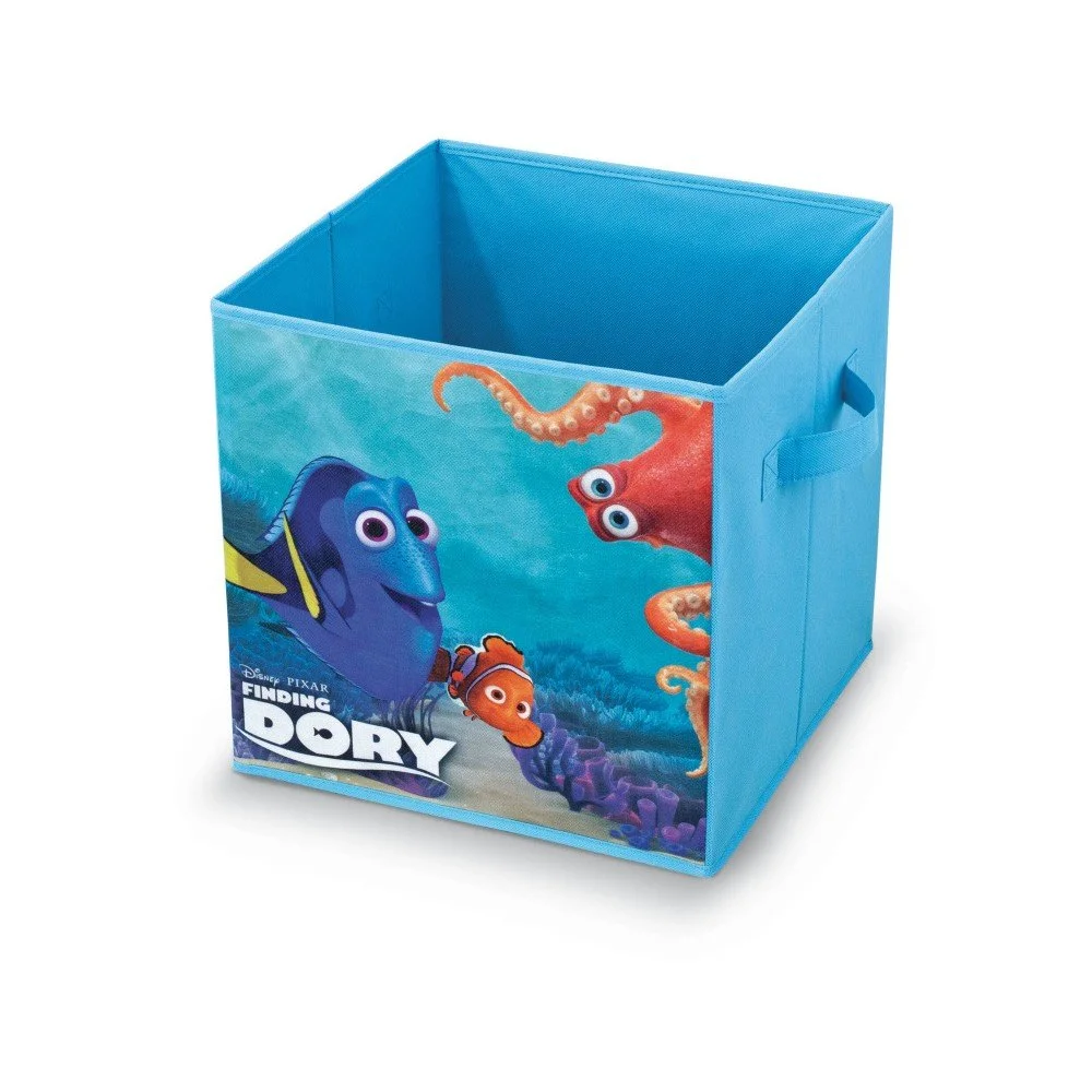 Modrý úložný box Domopak Living Finding Dorry v:868754
