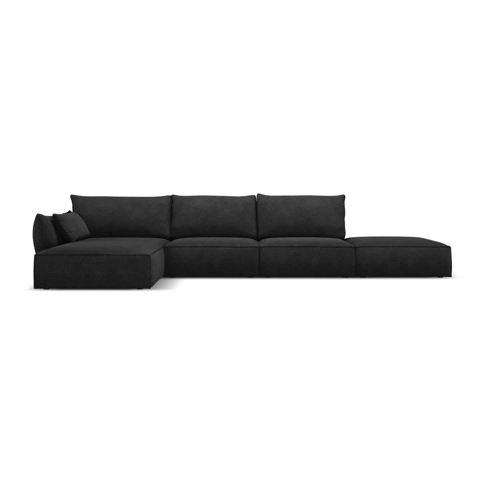 Tmavě šedá rohová pohovka Vanda – Mazzini Sofas v:1539742