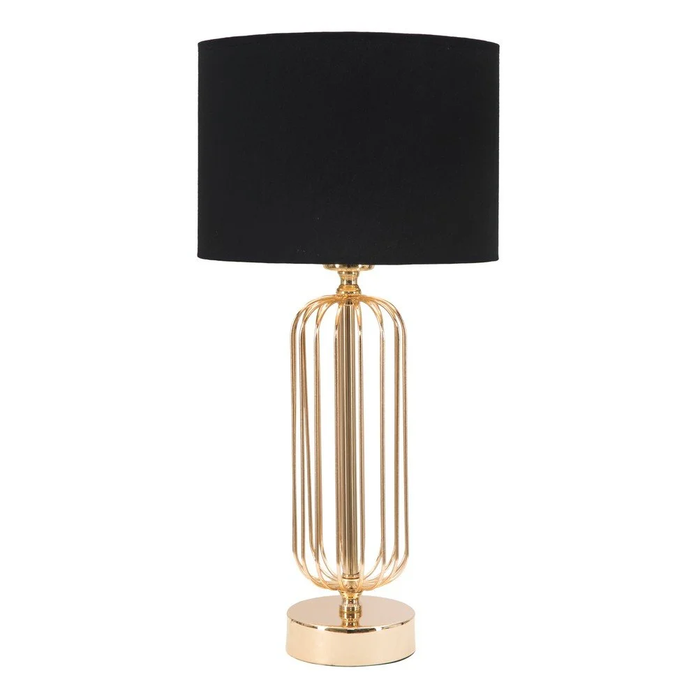Stolní lampa v černo-zlaté barvě Mauro Ferretti Glam Towy, výška 51 cm v:1319474