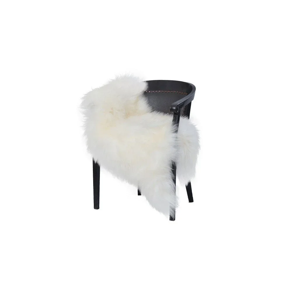 Bílá ovčí kožešina s dlouhým chlupem Arctic Fur Chesto, 90 x 50 cm v:1142458