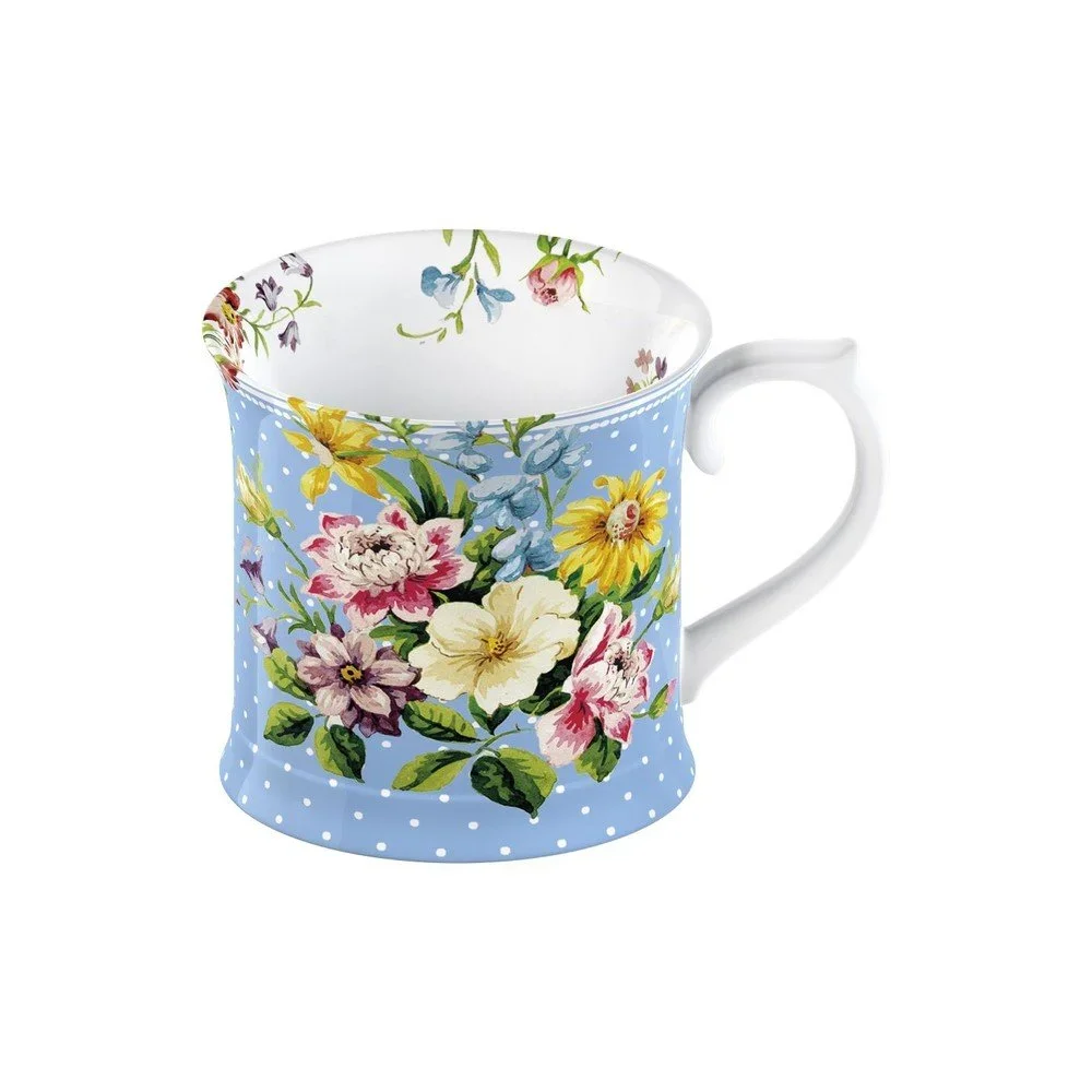 Modrý porcelánový hrnek Creative Tops English Garden, 350 ml v:710064