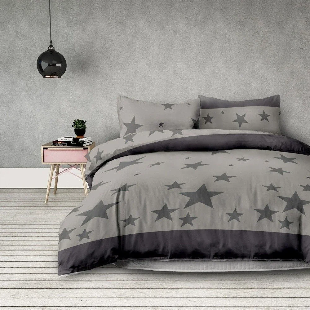 Sada povlaku na peřinu a dvou povlaků na polštář z mikrovlákna AmeliaHome Stardust, 200 x 220 cm + 50 x 75 cm v:1190306