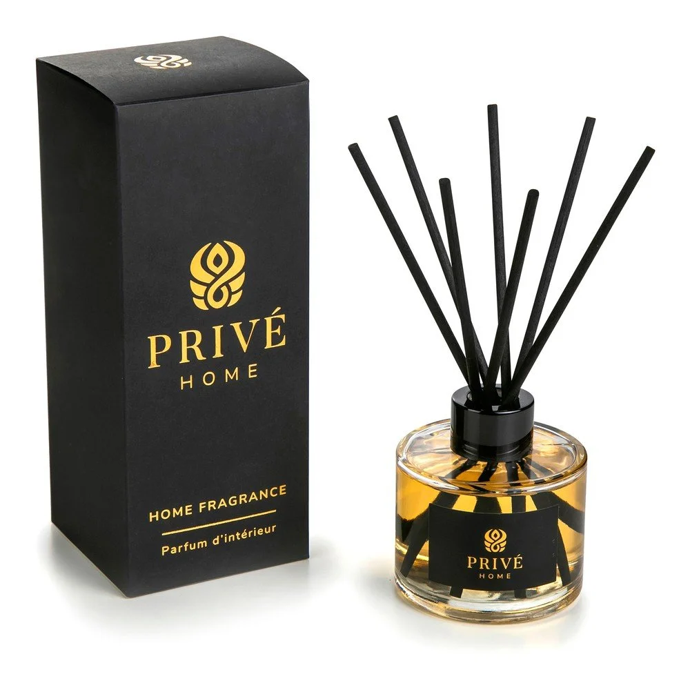 Tyčinkový difuzér Privé Home Tobacco & Leather, 120 ml v:1436317