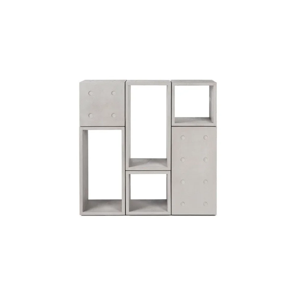 Betonová variabilní 6dílná knihovna Lyon Béton Dice v:1232998 Betonová variabilní 6dílná knihovna Lyon Béton Dice v:1232998