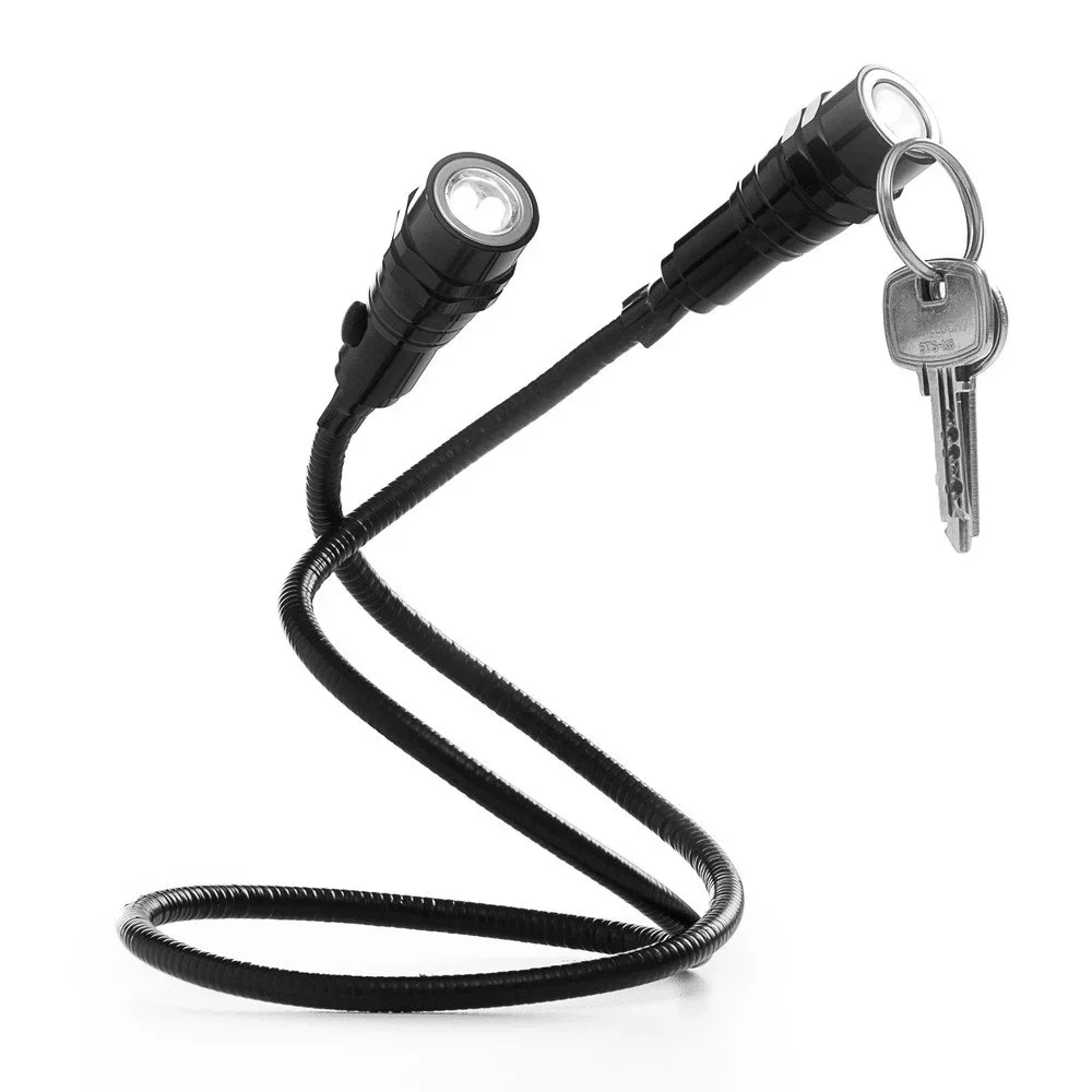 Ohebná magnetická LED svítilna InnovaGoods Double-Flexible Torch v:1209358