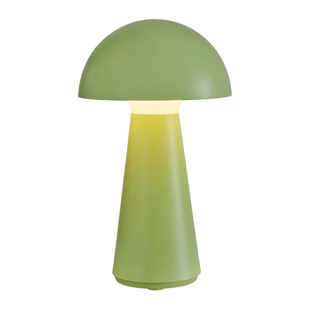 Zelená LED stolní lampa na dálkové ovládání Sam – Sirius v:1754004
