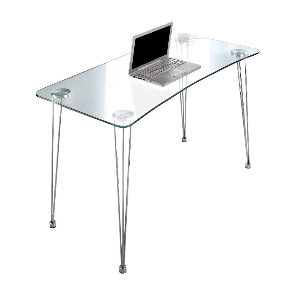 Pracovní stůl se skleněnou deskou Tomasucci, 60 x 120 cm v:1025656