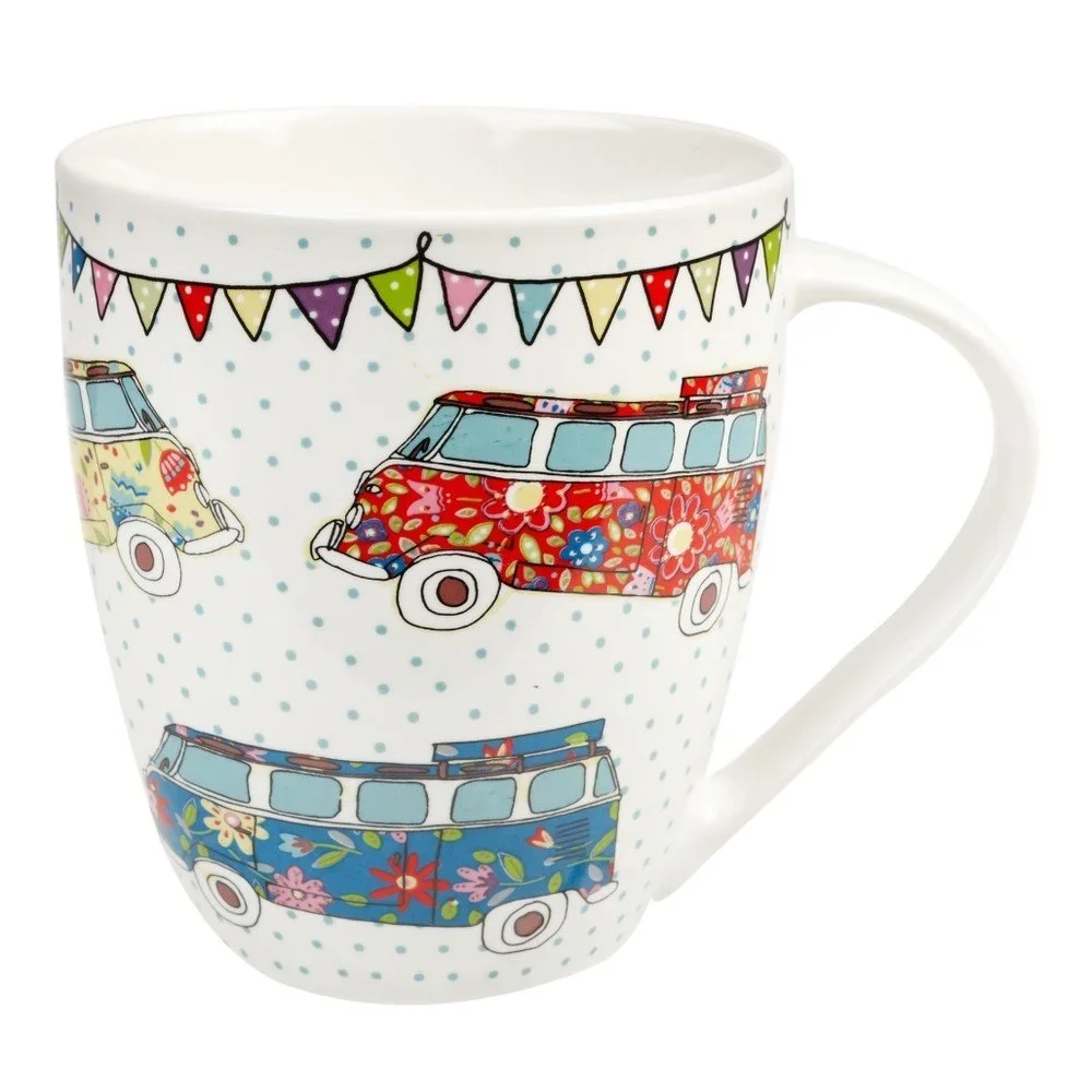 Hrnek z porcelánu Churchill China Caravan Campers, 500 ml v:1128392
