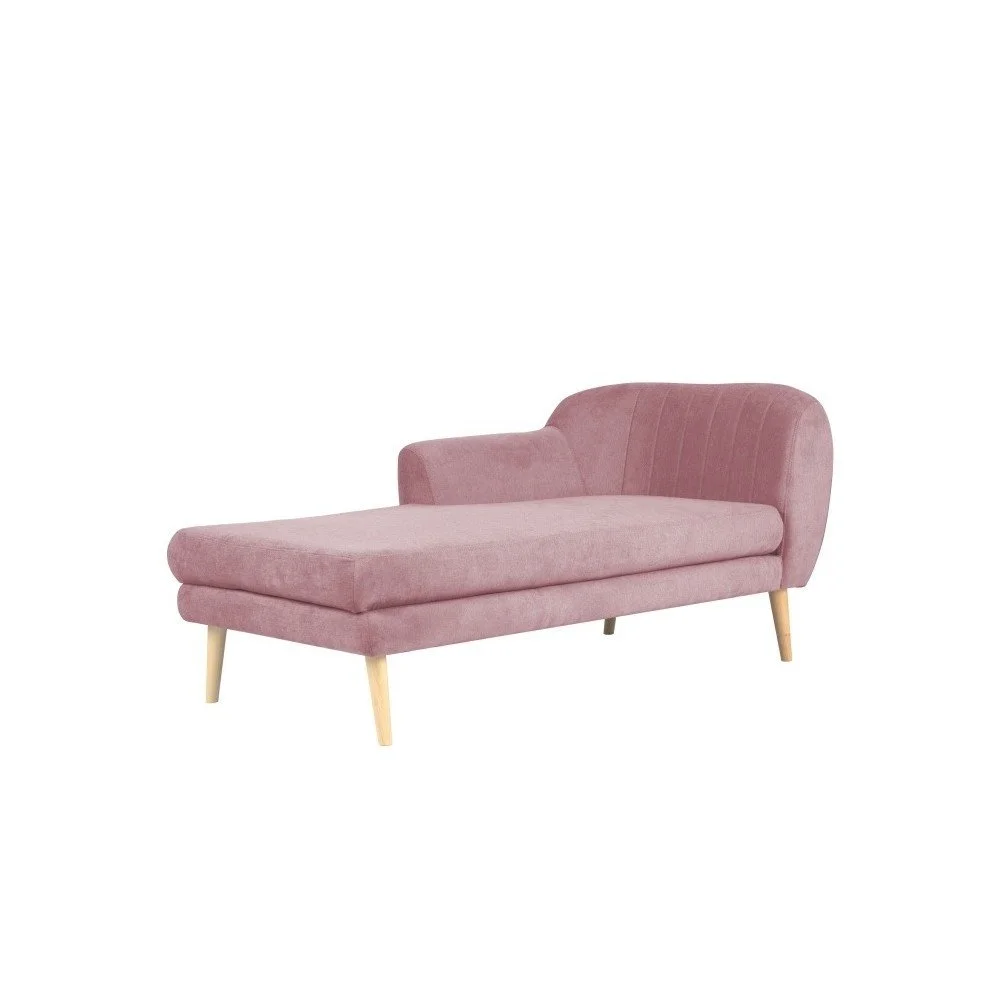 Světle růžová lenoška Mazzini Sofas Sardaigne v:961950