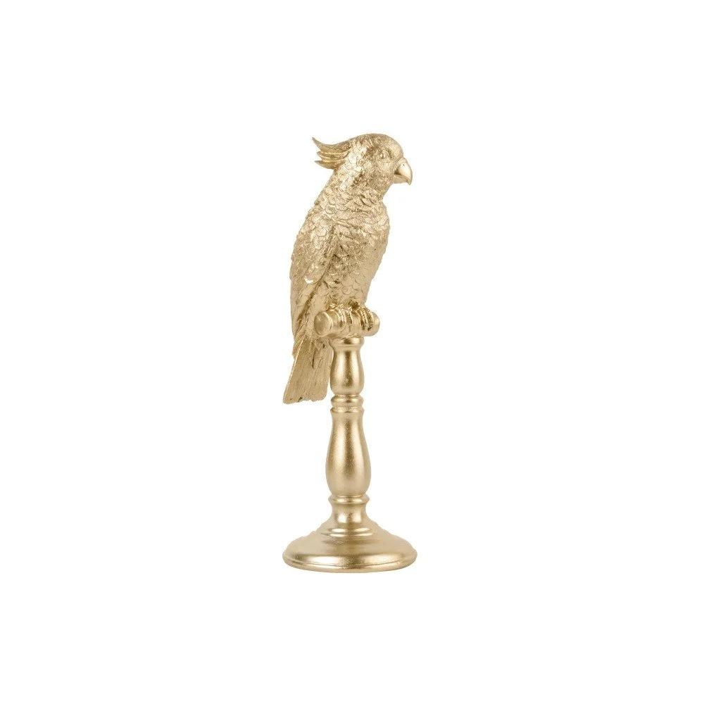 Soška ve zlaté barvě PT LIVING Cockatoo, výška 32 cm v:1246982