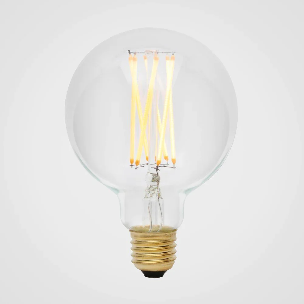 Teplá LED filamentová stmívatelná žárovka E27, 6 W Elva – tala v:1623330