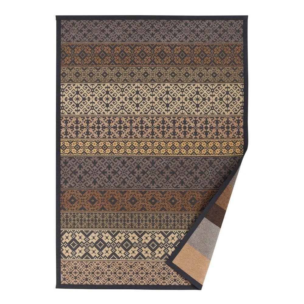 Béžový vzorovaný oboustranný koberec Narma Tidriku, 70 x 140 cm v:875116