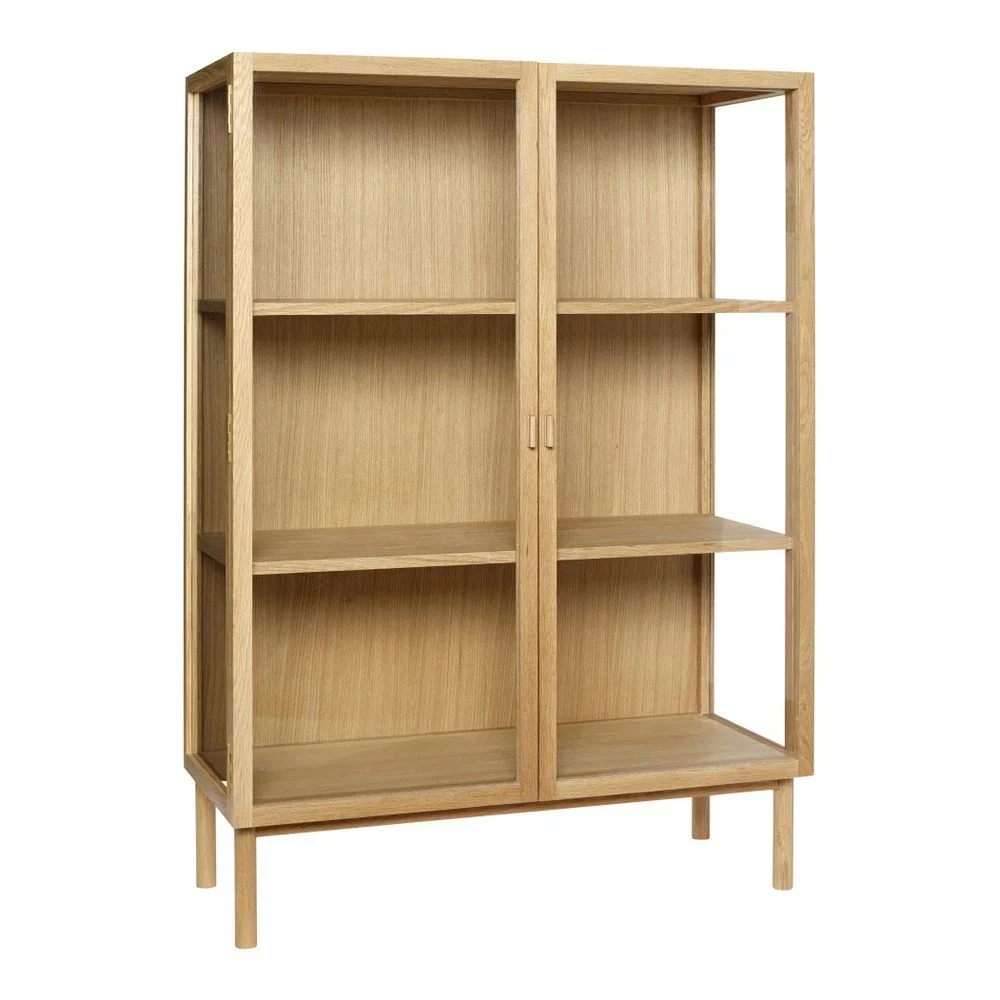 Vitrína Hübsch Oak Display Cabinet, výška 140 cm v:1259794