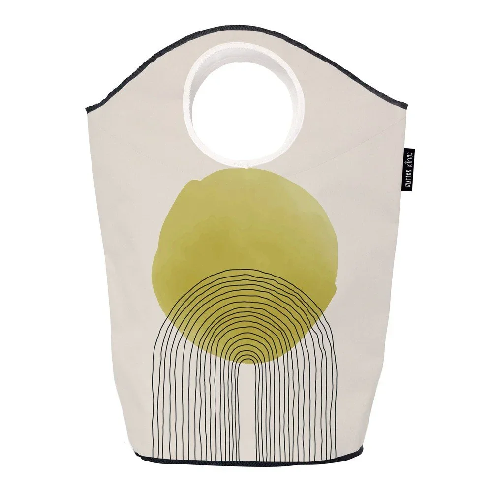 Béžovo-žlutý úložný košík Butter Kings Rising Sun, 60 l v:1388567