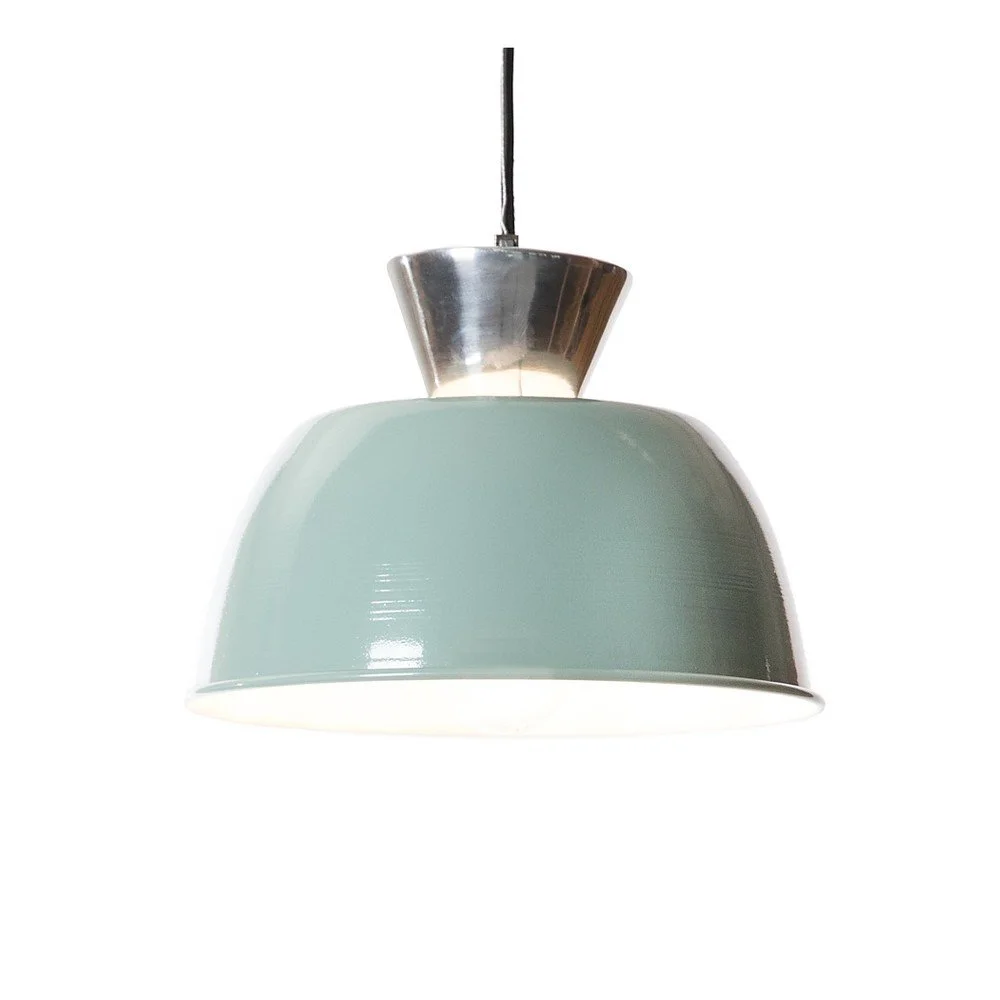 Zelené závěsné svítidlo Look4Lamps Medium Topper Sandpaper v:1083332