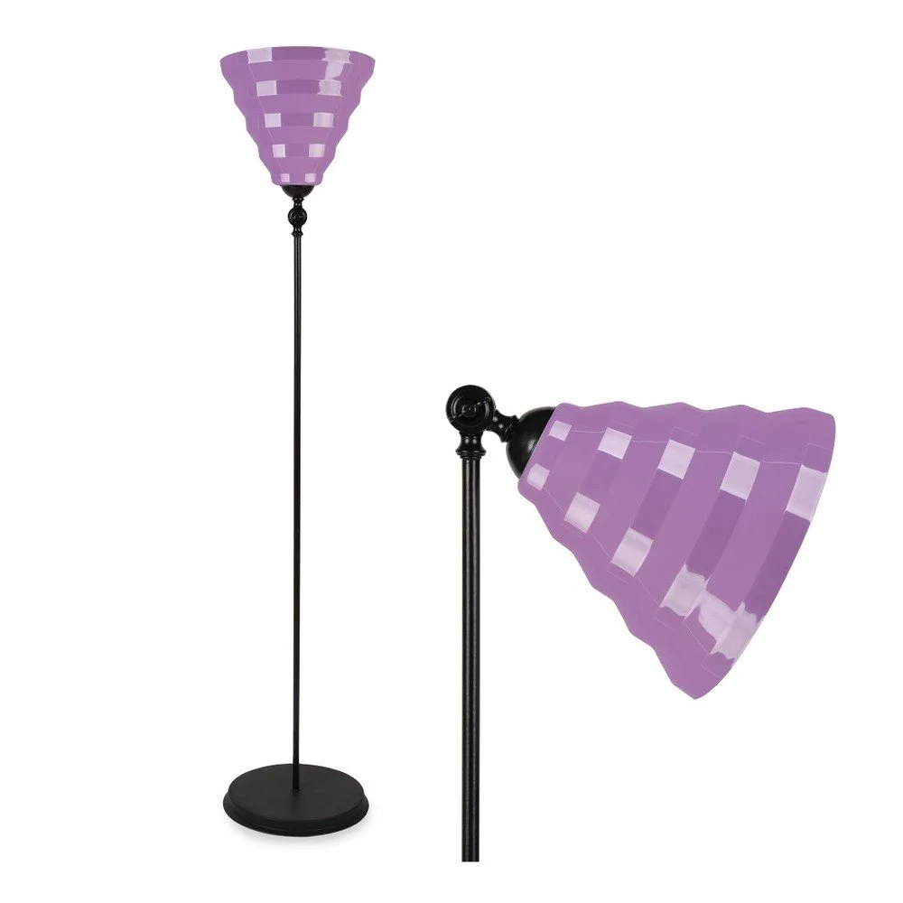 Fialová volně stojící lampa Homitis Segardo v:1190858