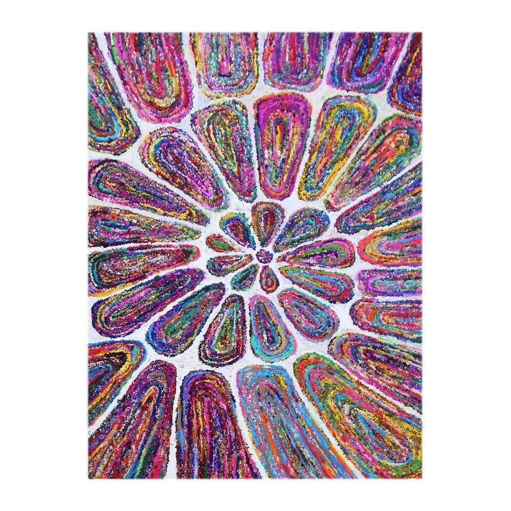Ručně tuftovaný koberec Bakero Chindi Charu, 183 x 122 cm v:712606
