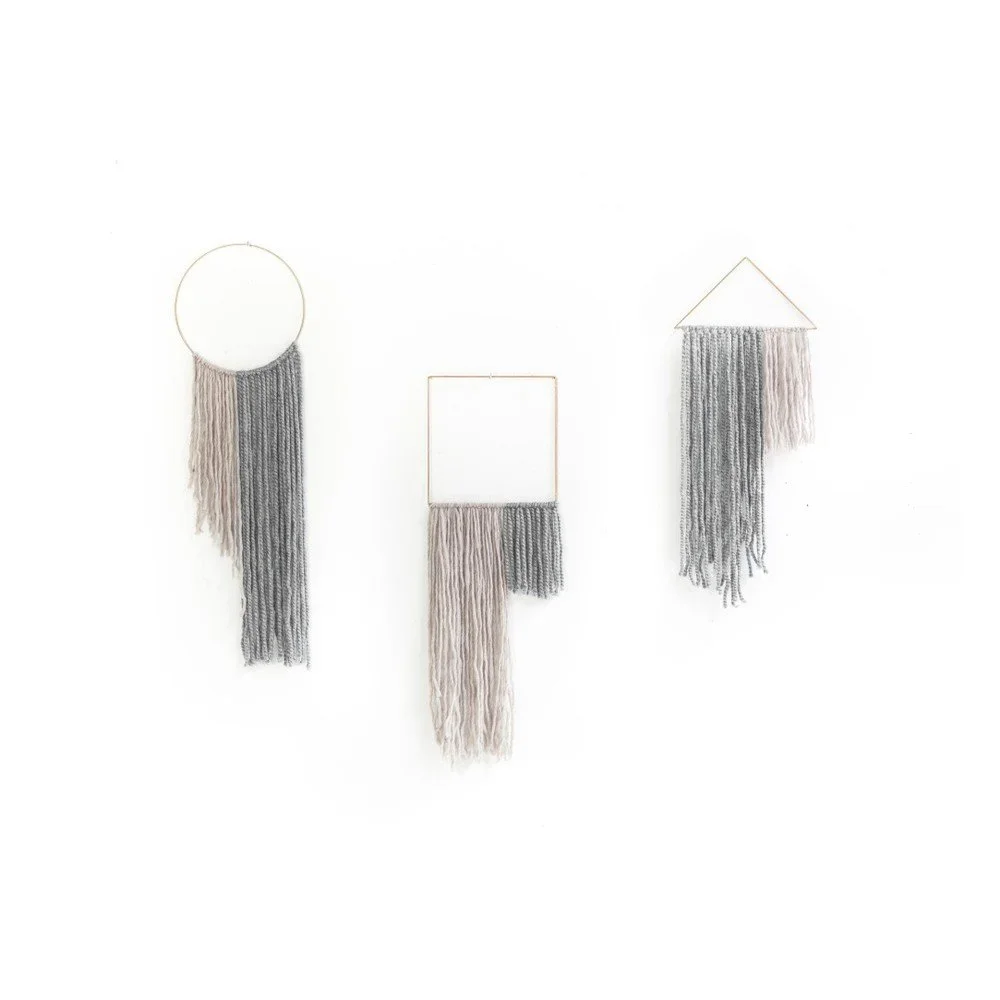 Sada 3 DIY nástěnných dekorací Really Nice Things Shades v:898596