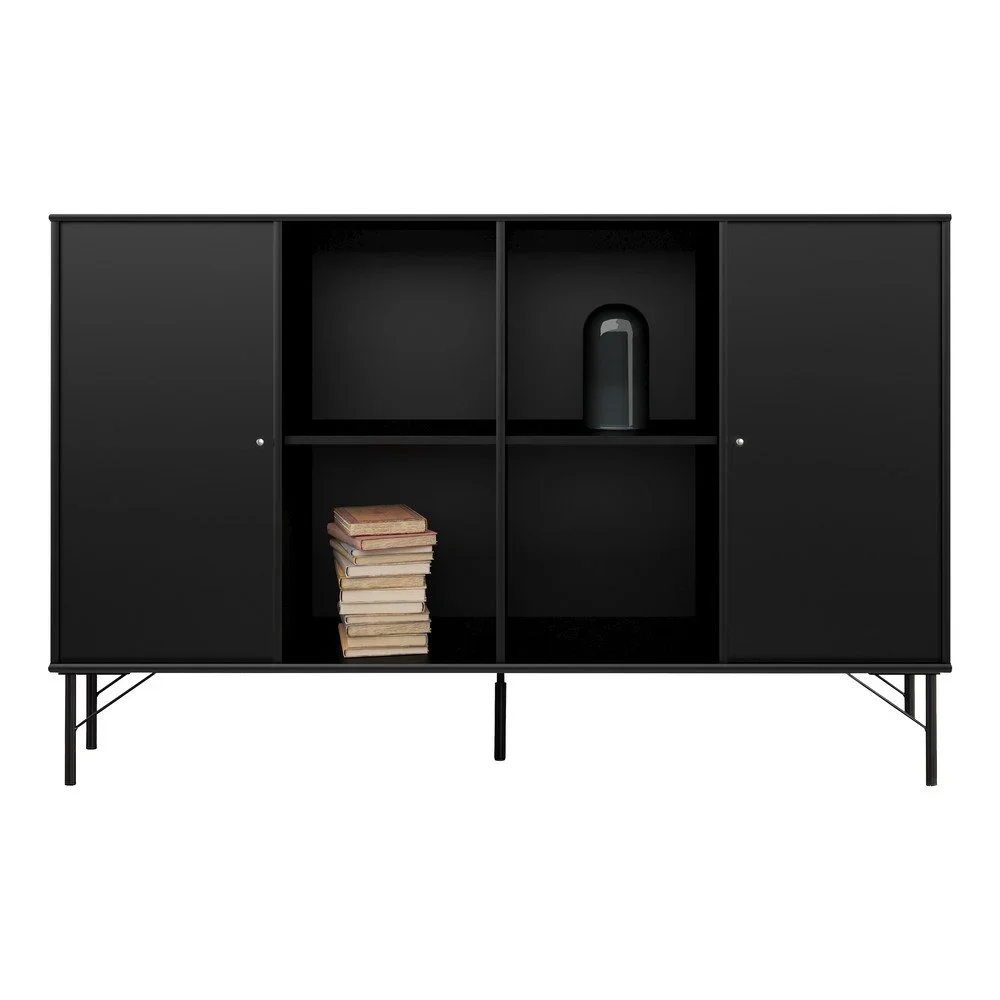 Černá komoda Hammel Mistral Kubus, 136 x 89 cm v:1448658