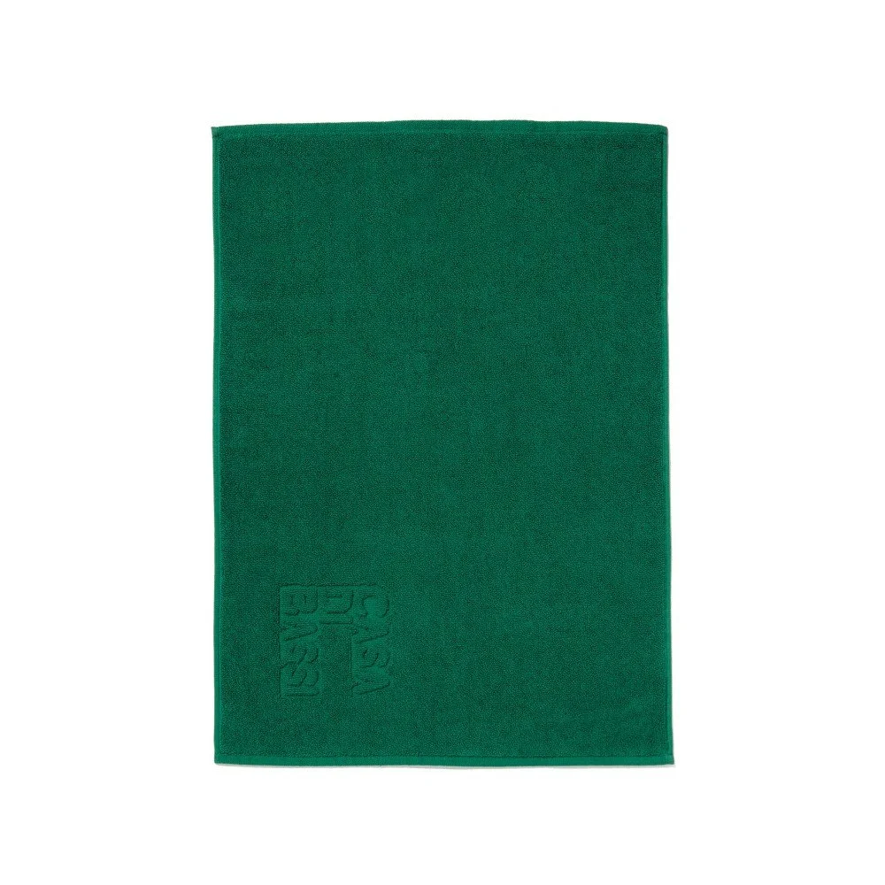 Zelená bavlněná koupelnová předložka Casa Di Bassi Logo, 50 x 70 cm v:1015902