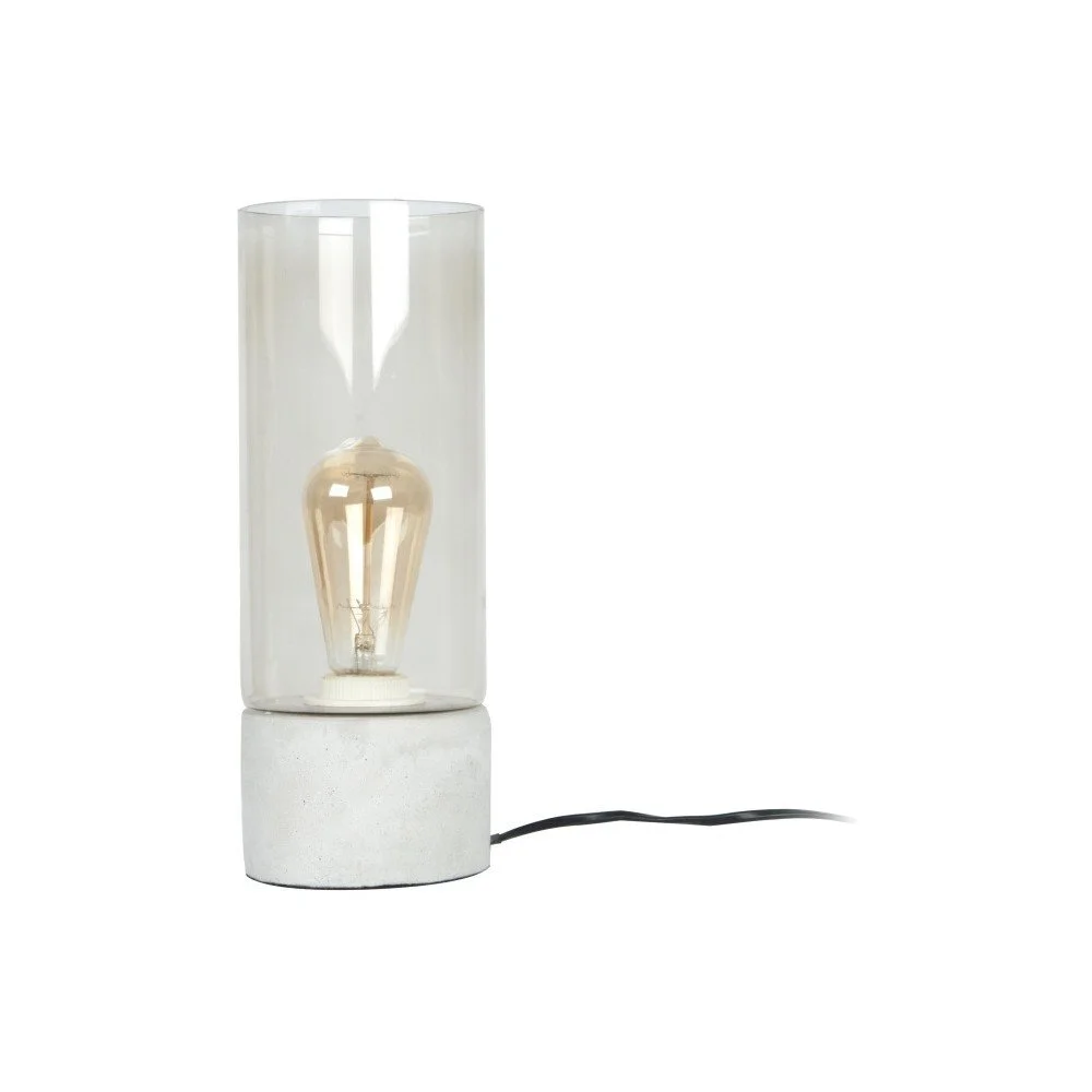 Stolní lampa s betonovým podstavcem Leitmotiv Lax v:921202