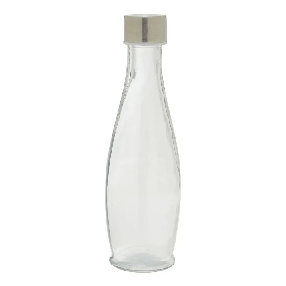 Skleněná lahev Premier Housewares Clear, výška 25 cm v:1140334