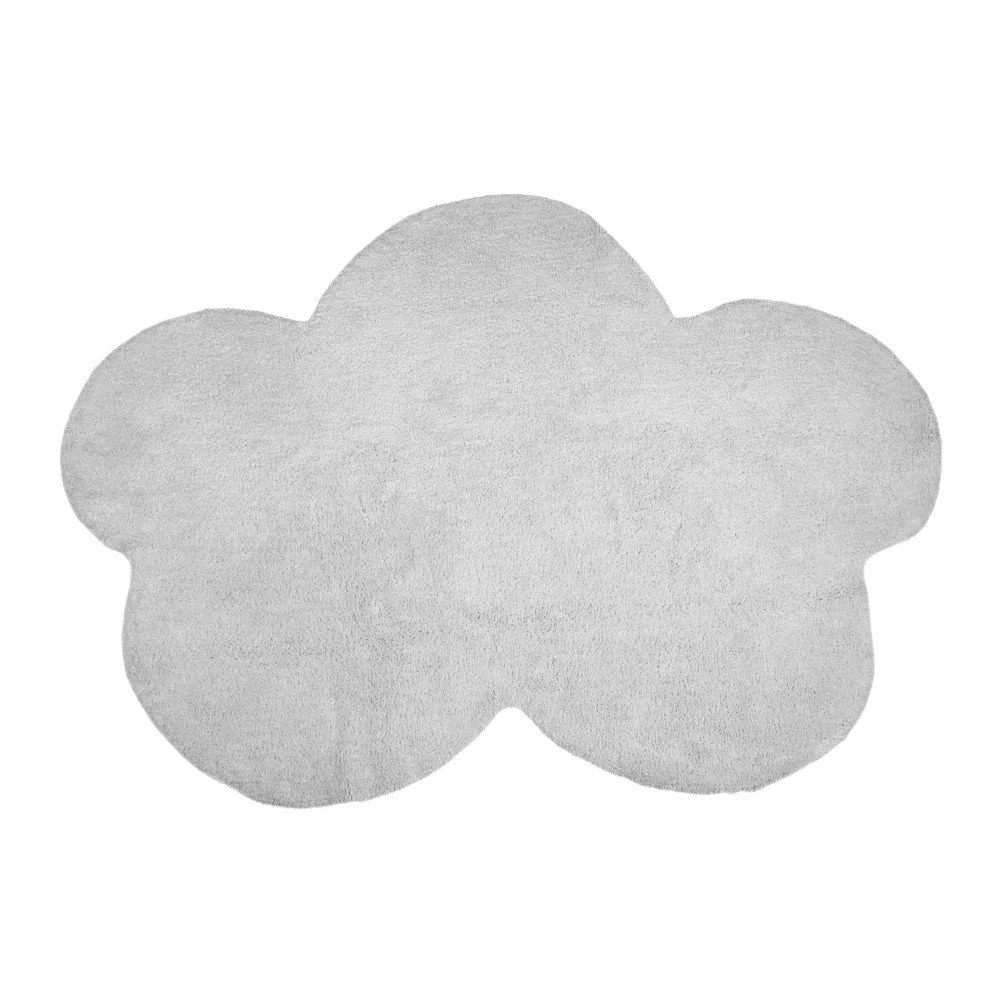 Šedý bavlněný koberec Happy Decor Kids Cloud, 160 x 120 cm v:852082