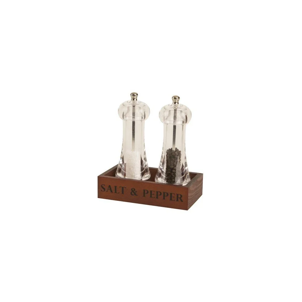 Sada 2 mlýnků na pepř a sůl T&G Woodware Capstan Mill v:1030830
