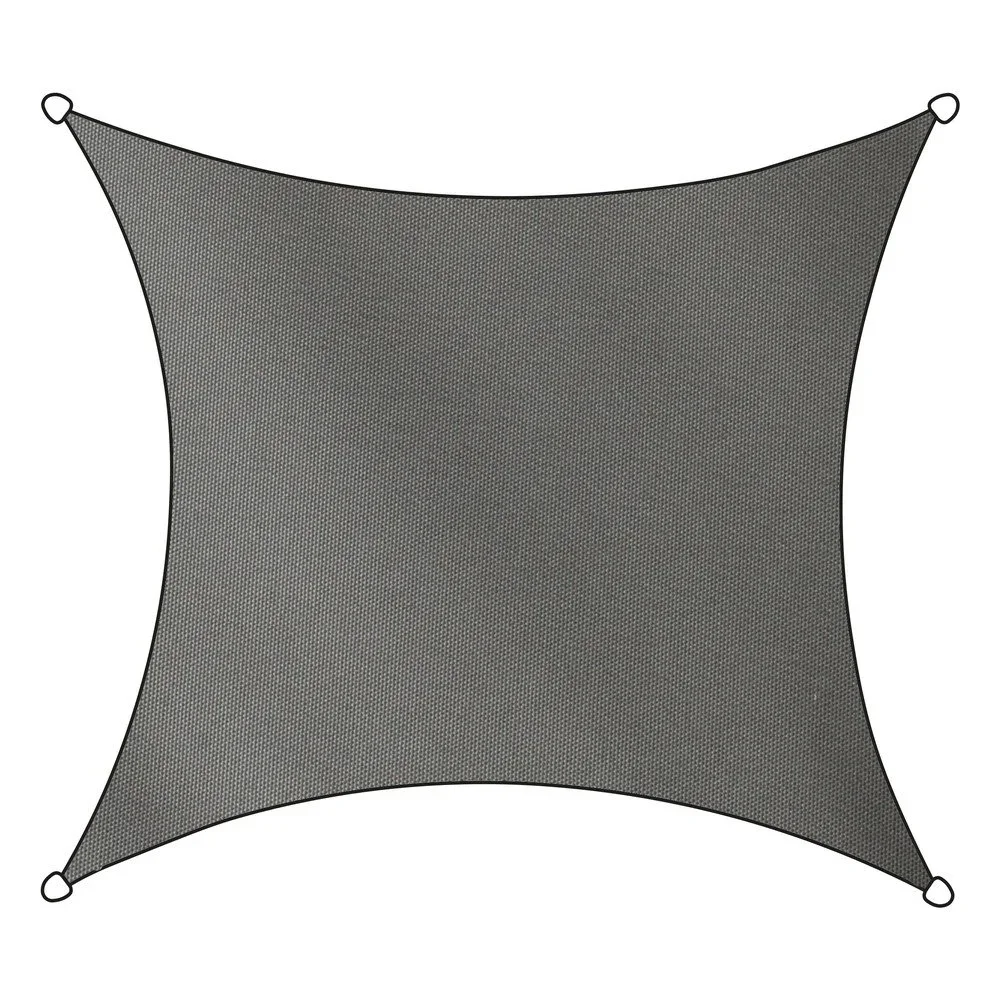Šedá čtvercová stínící plachta Livin‘ Outdoor Como, 5 x 5 m v:1428305 Šedá čtvercová stínící plachta Livin‘ Outdoor Como, 5 x 5 m v:1428305