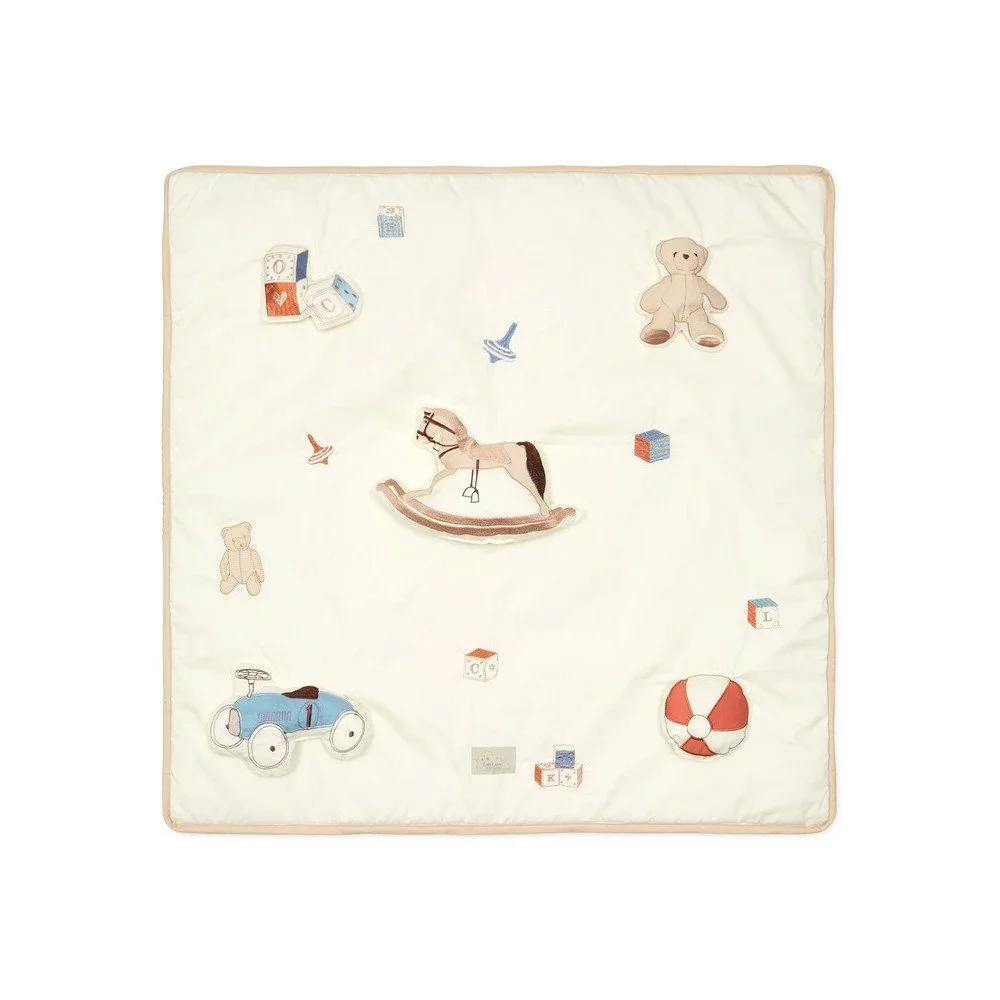 Béžová dětská hrací podložka 80×80 cm Vintage Toys – Cam Cam Copenhagen v:1934686