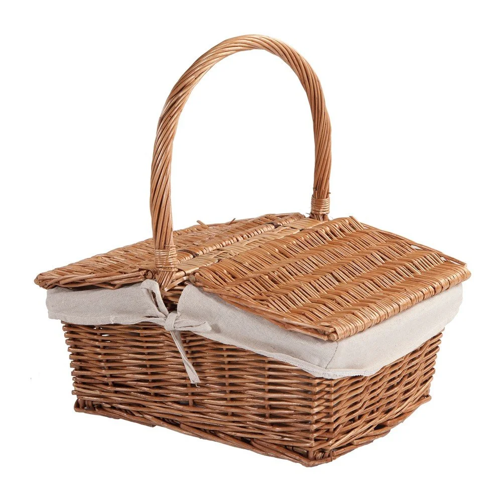 Piknikový proutěný košík James, délka 38 cm v:1255220