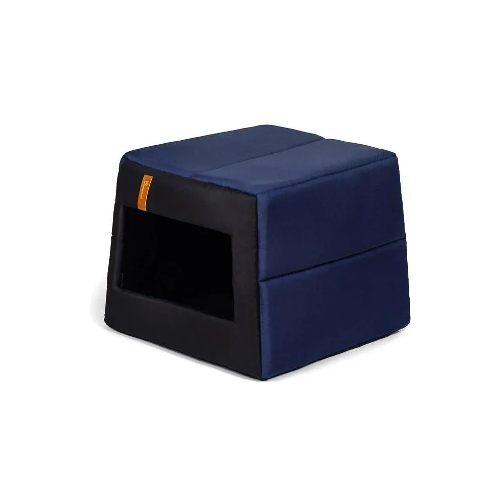 Modrá boudička pro psa 43x43 cm Up and Down L – Rexproduct v:1571402