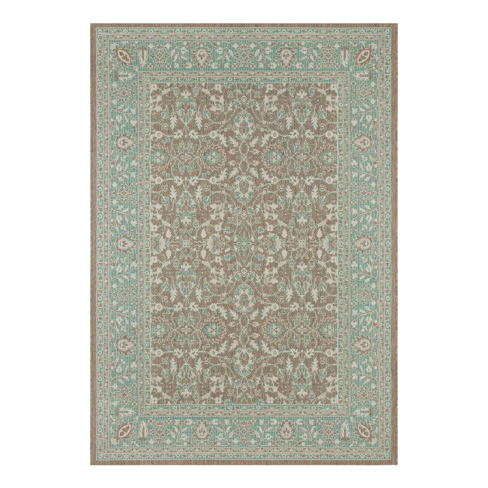 Zeleno-hnědý venkovní koberec NORTHRUGS Konya, 160 x 230 cm v:1337519