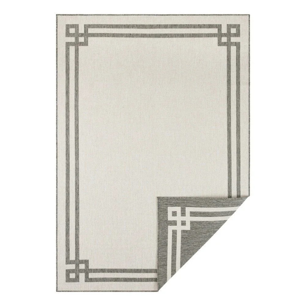 Šedo-krémový venkovní koberec NORTHRUGS Manito, 120 x 170 cm v:1337677