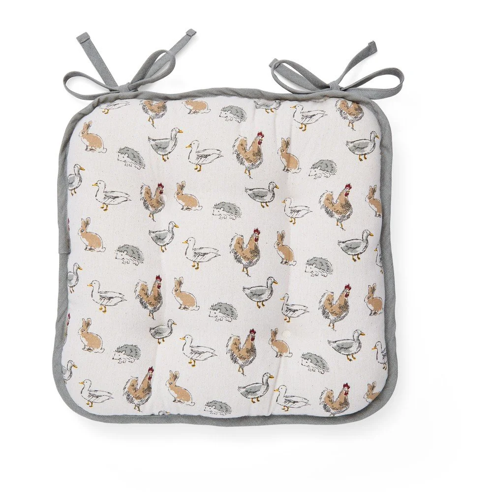 Bavlněný podsedák Cooksmart ® Country Animals, 34 x 36 cm v:1445418